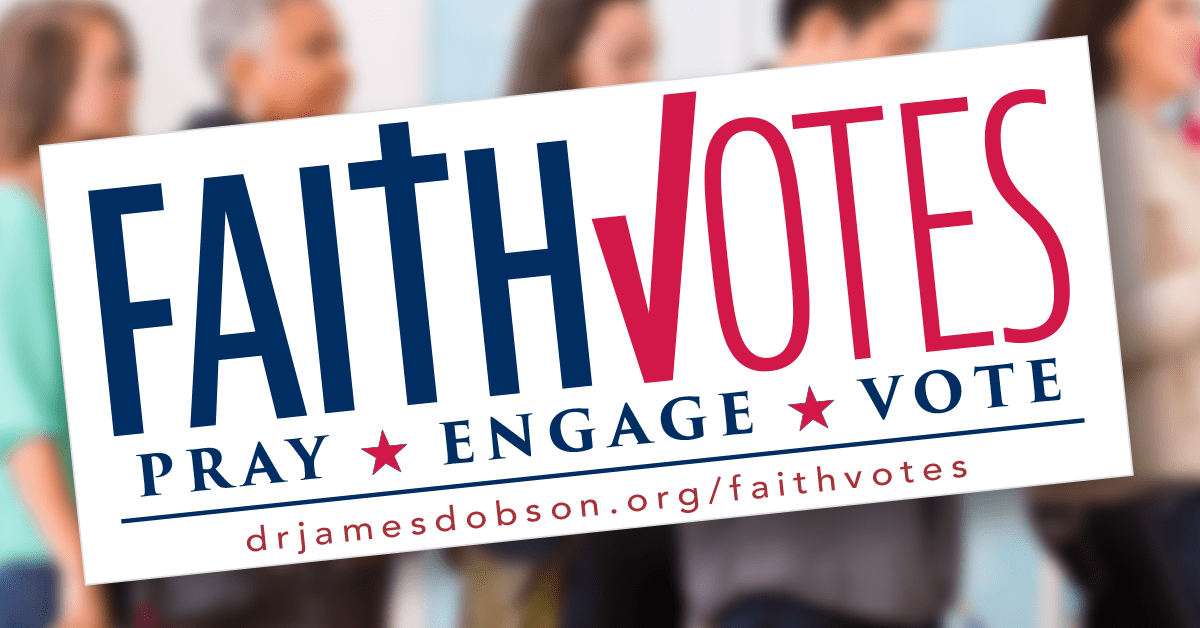 Faith Votes Stickers